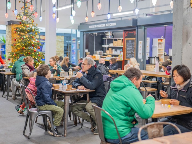 Shoppers ready for a whole host of fun activities at Five Valleys shopping centre in Stroud