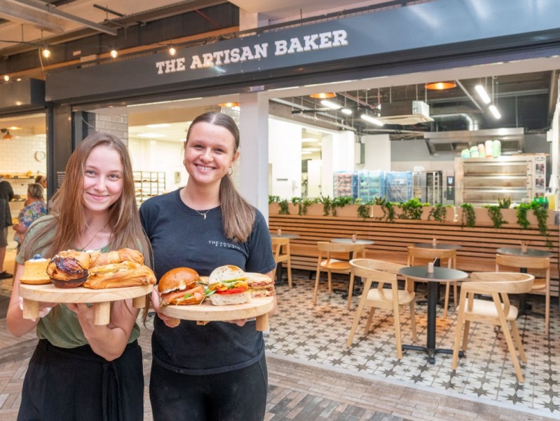 Award winning The Artisan Baker unveils new café area and menu at Five Valleys